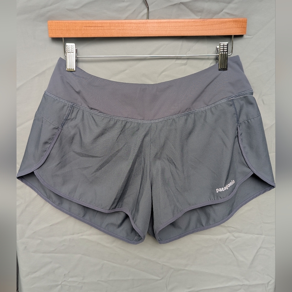 Patagonia Strider Running Shorts Size M Women's Grey